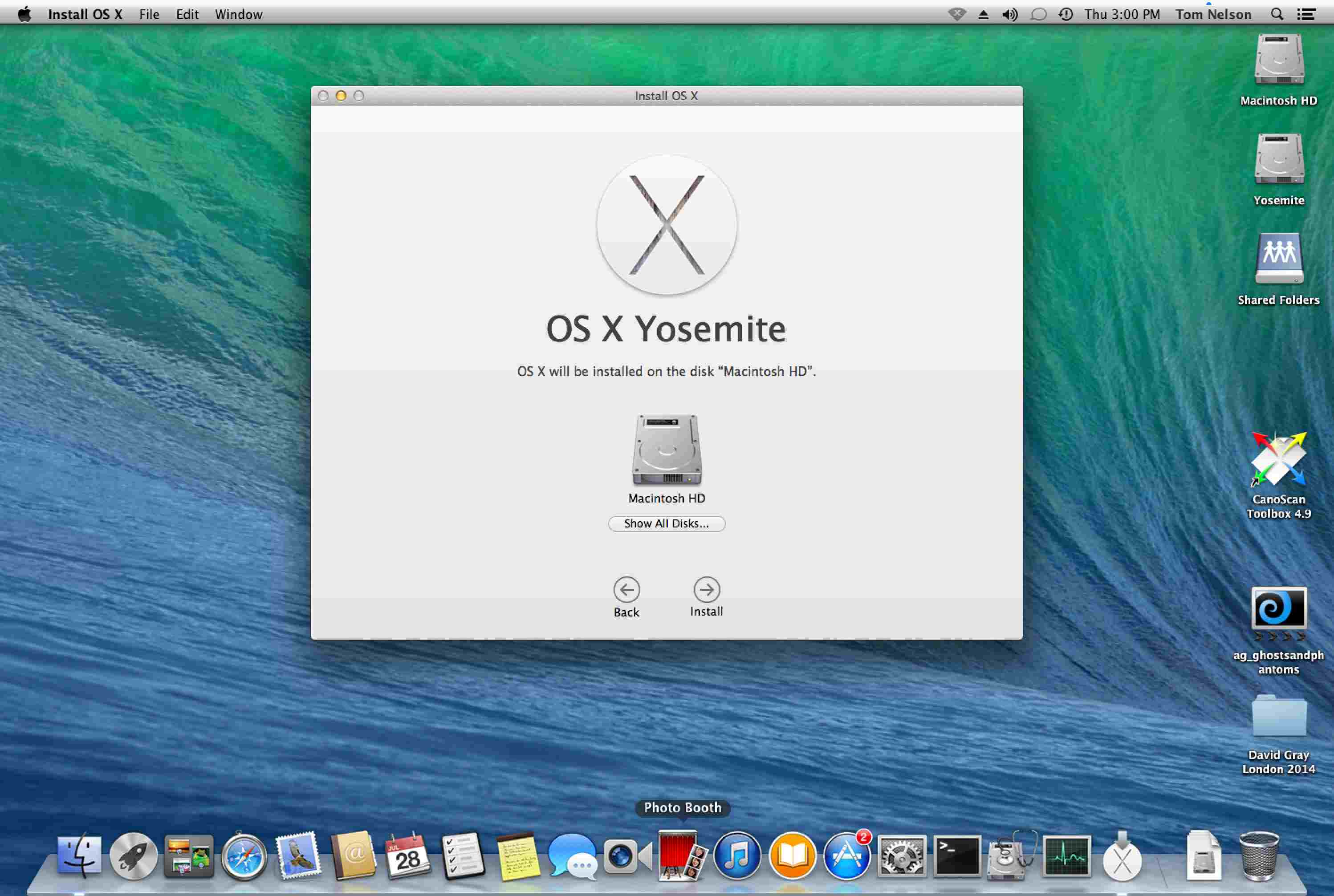 Apple Yosemite Installer